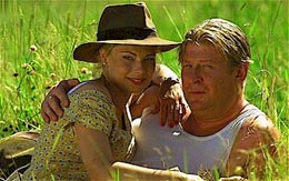 Rolf and Helena in the grass