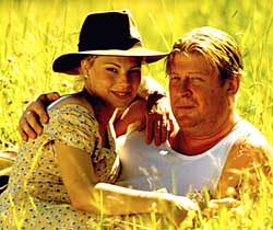 Rolf and Helena in the grass